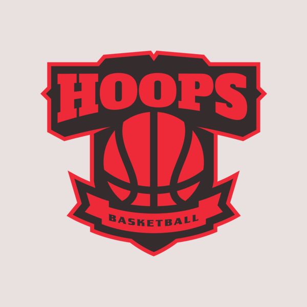Hoops Basketball logo template  Thumbnail