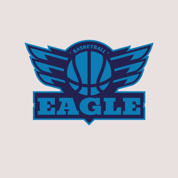 Eagle Basketball Logo Template Thumbnail