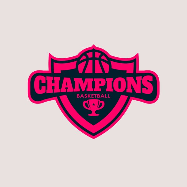 Champions Basketball League logo template Thumbnail