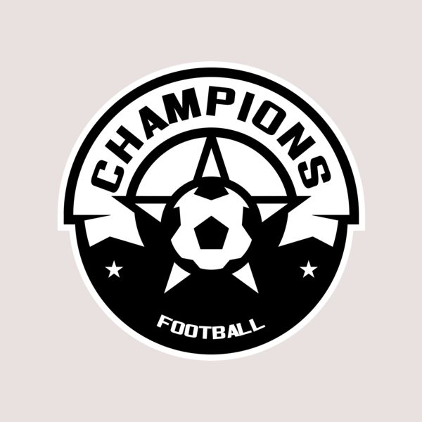 Champions Football logo template Thumbnail