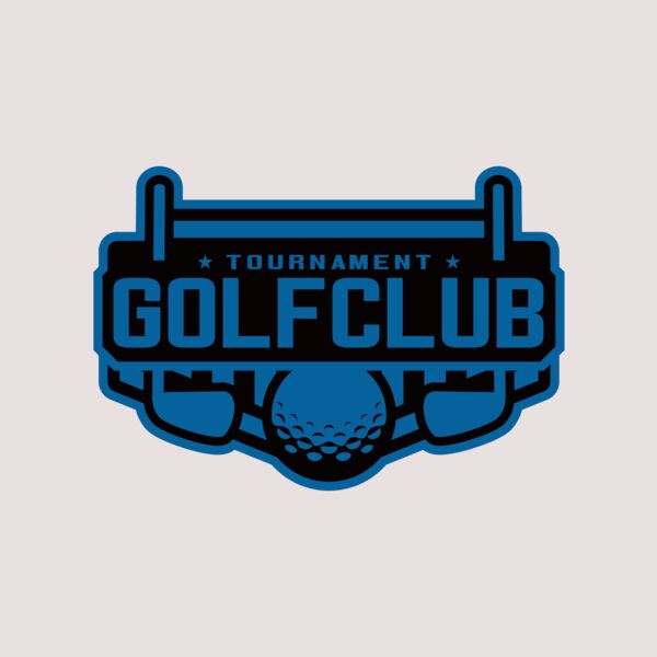 Golf club Tournament logo template Thumbnail