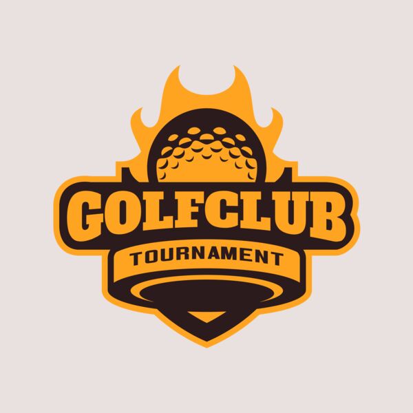 Golf Club Tournament logo template 04 Thumbnail