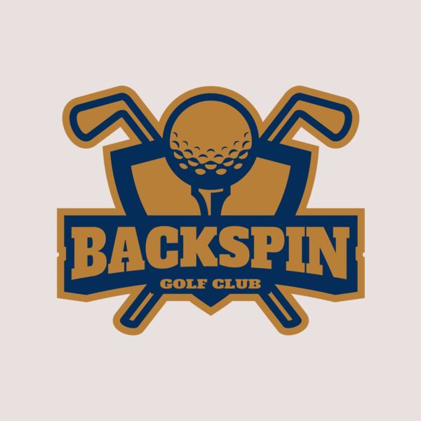 Backspin Golf Club logo template Thumbnail