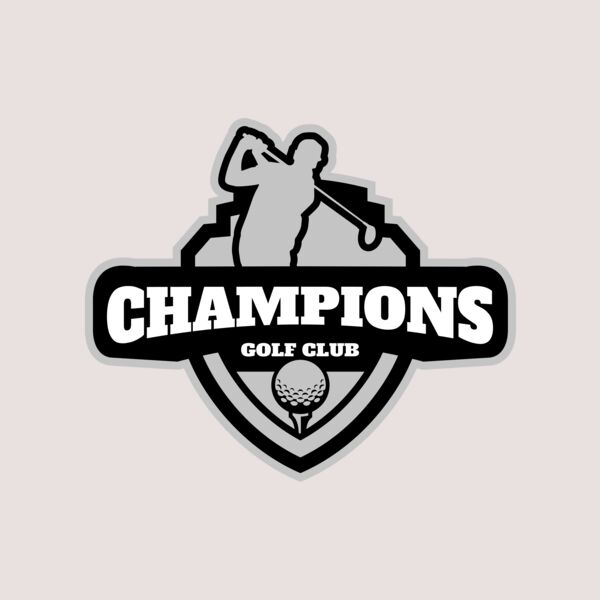 Champions Golf Club logo template Thumbnail