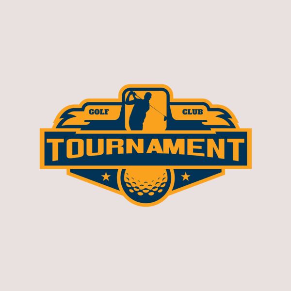 Tournament Golf Club logo template Thumbnail