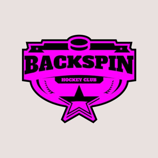 Backspin Hockey Club logo template Thumbnail