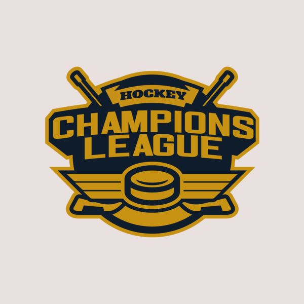 Champions League Hockey logo template Thumbnail