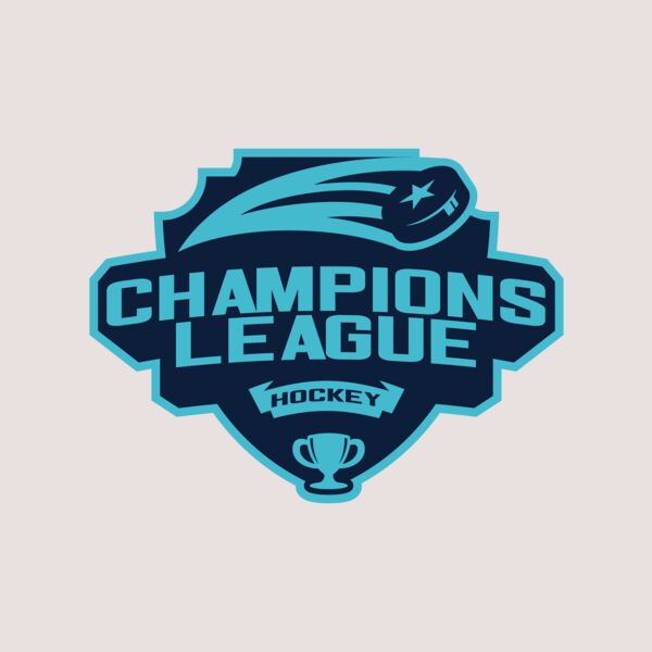 Champions League Hockey logo template 02 Thumbnail