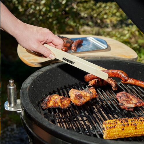 Pinza wooden BBQ tongs Thumbnail