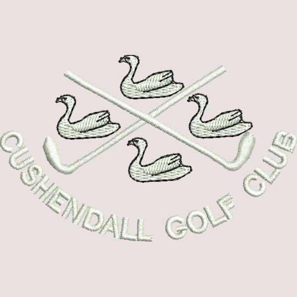 CUSHENDALL GOLF CLUBWht Blk Thumbnail