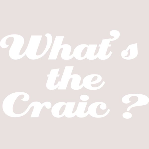 Whats The Craic 1009 WHT Thumbnail