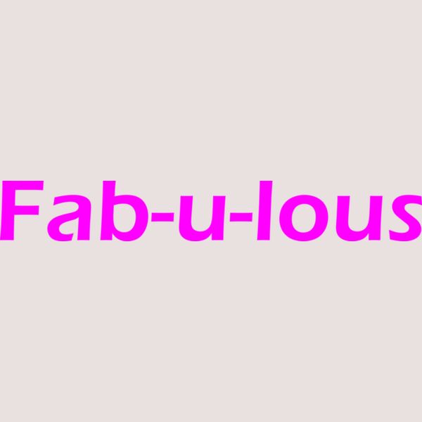 1017 Fab u lous PINK Thumbnail