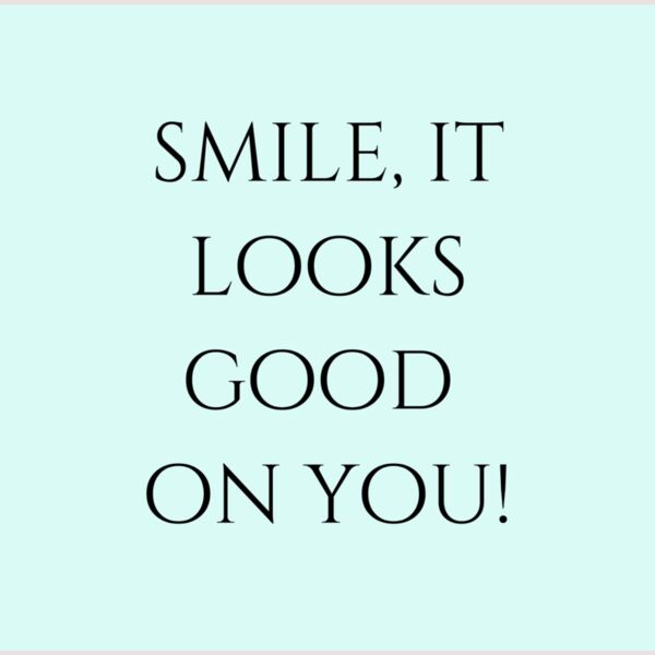 smile it looks gd on you Thumbnail