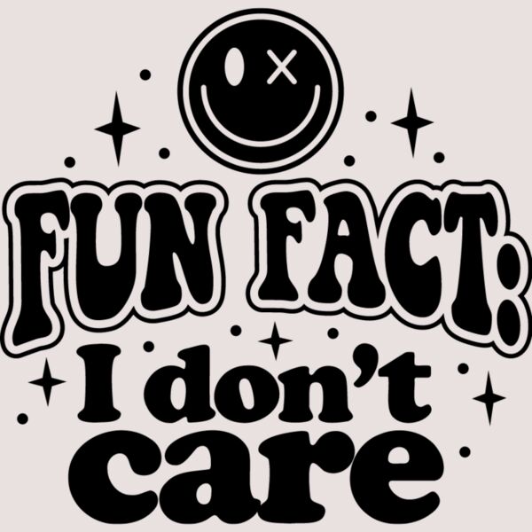 Fun fact I dont care Thumbnail