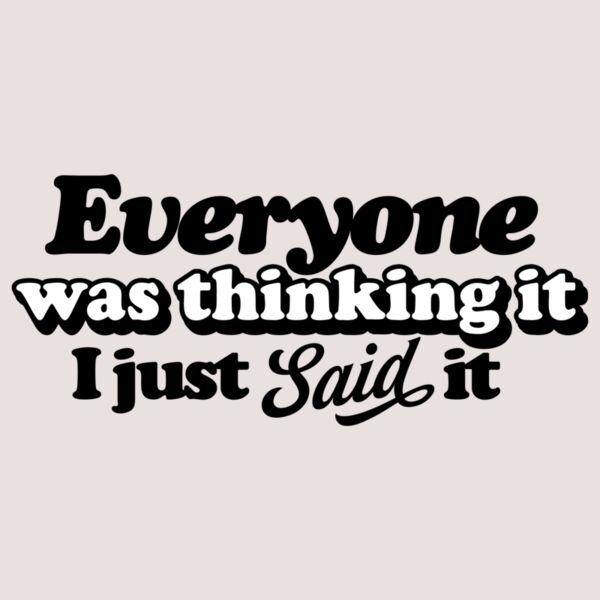 Everyone was thinking it Thumbnail