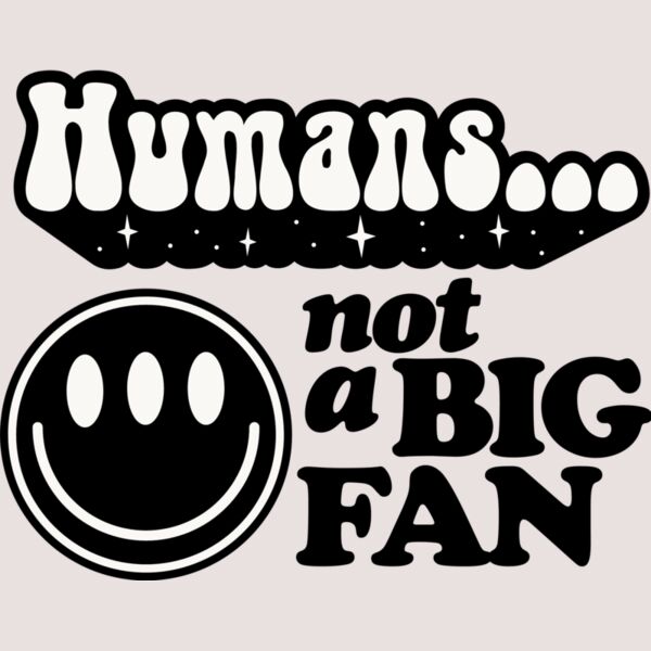 Humans not a big fan SVG Thumbnail