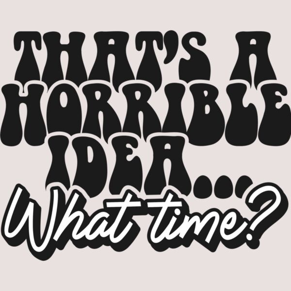 Thats a horrible idea SVG Thumbnail