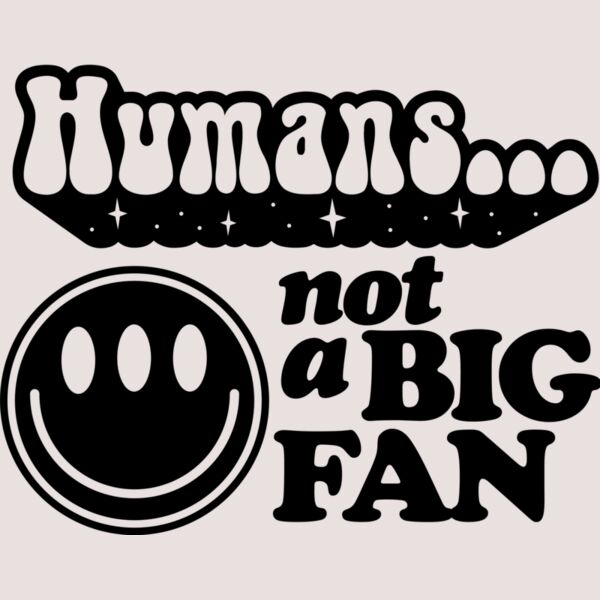 Humans not a big fan SVG Thumbnail