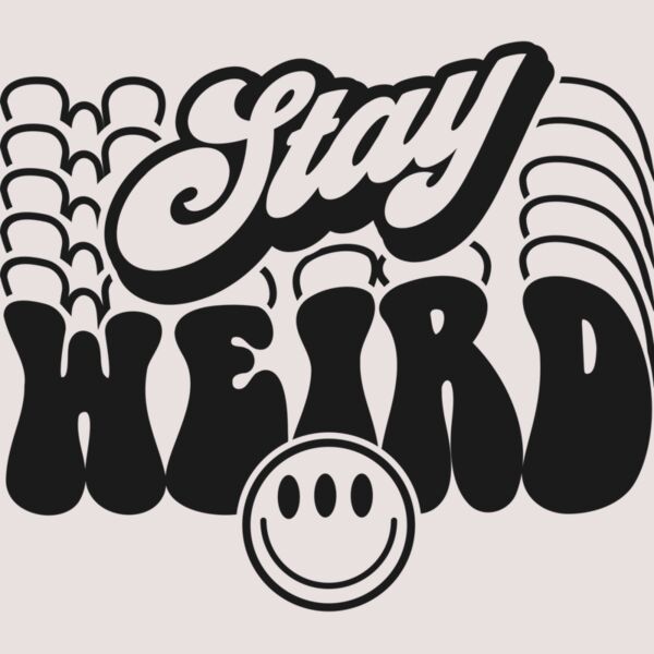 Stay weird SVG Thumbnail