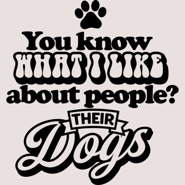 You know what I like about people SVG Thumbnail