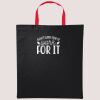 Varsity cotton shopper short handle Thumbnail