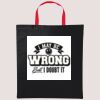 Varsity cotton shopper short handle Thumbnail