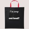 Varsity cotton shopper short handle Thumbnail