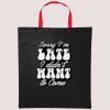 Varsity cotton shopper short handle Thumbnail