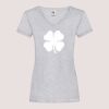Women's valueweight v-neck T Thumbnail