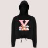 Women's TriDri® cropped oversize hoodie Thumbnail