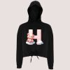 Women's TriDri® cropped oversize hoodie Thumbnail