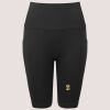 Women’s TriDri® ribbed seamless '3D Fit' cycle shorts Thumbnail